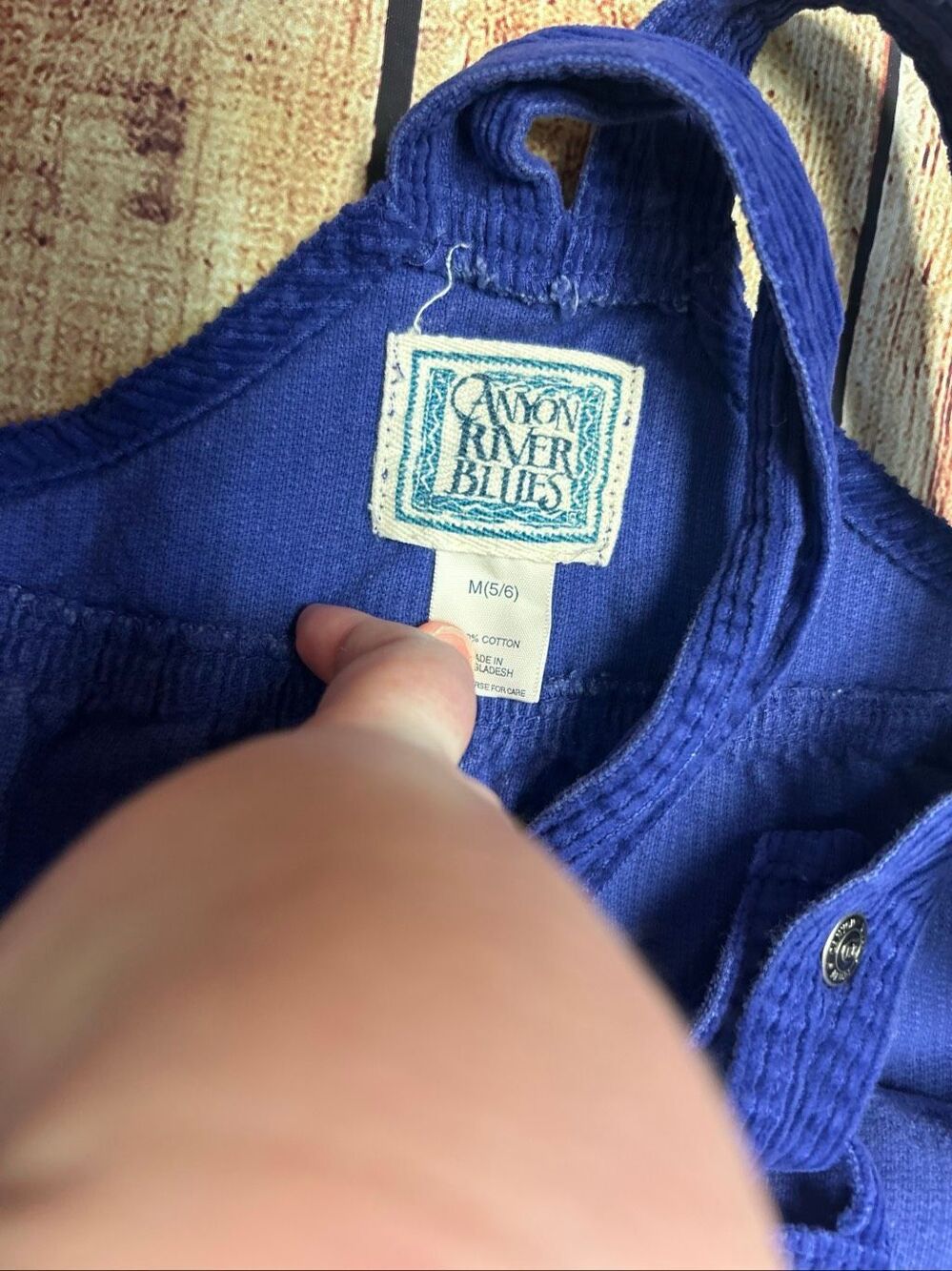 Kid’s Canyon River Blues Overalls Purple Size M (5/6) - Picture 5 of 6